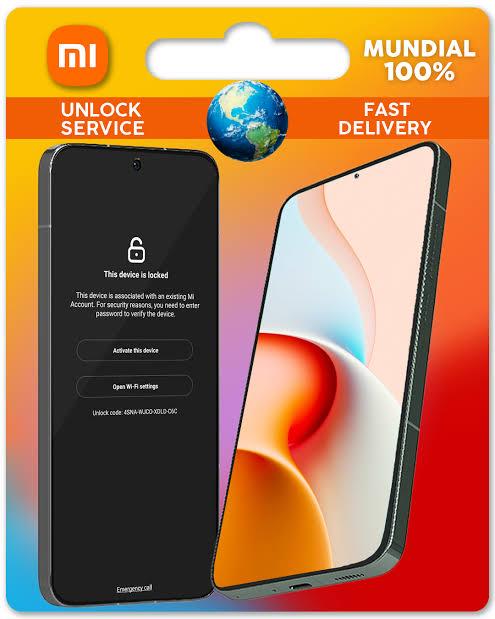 Xiaomi [ Worldwide ] Mi Account Lock Remove Clean 100% Success ✅